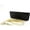 Gold, variant on O'Creme Set of Culinary Tweezer Tongs 8 Inch Straight, 8 Inch Offset and 8 Inch Curved, Plus Super Sharp Chef Scissors, Total 4 Pieces Black
