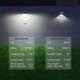 thumbnail image 4 of Luces solares para exteriores, luces solares con sensor de movimiento, lámparas LED de seguridad solar inalámbricas impermeables para puerta delantera, porche, patio, piscina, escaleras, patio y vallas (2 unidades, 48 LED) Zhivalor WMZY-1123, 4 of 7