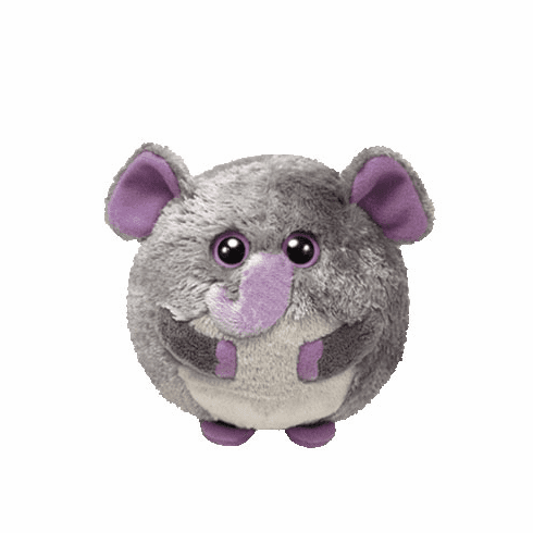 TY Beanie Ballz - THUNDER the Elephant 