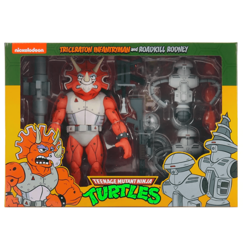 【NECA】新品 正規品 TMNT グラント＆ジャージー レッド タートルズ NECA TMNT Toys: Teenage Mutant Ninja Turtles Grunt & Jersey Red
