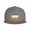 Gray, variant on Flat Bill Visor Classic Snapback Hat Flag Of Ireland Adjustable Baseball Cap for Men Women Gray