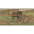 thumbnail image 3 of Nils Kreuger 14x9 Black Modern Framed Museum Art Print Titled - Confined (1909), 3 of 5