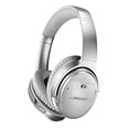thumbnail image 1 of Bose QuietComfort 35 Wireless Headphones II - Stereo - Silver - Wired/Wireless - Bluetooth - 29.5 ft - Over-The-Head - Binaural - Circumaural - 3.93 ft Cable - Noise (Renewed), 1 of 5
