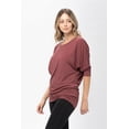 thumbnail image 4 of ROLYPOLY Women's Zip Up Long Hoodie Jacket Tunic Sweatshirt Open Front Cardigan, 4 of 4