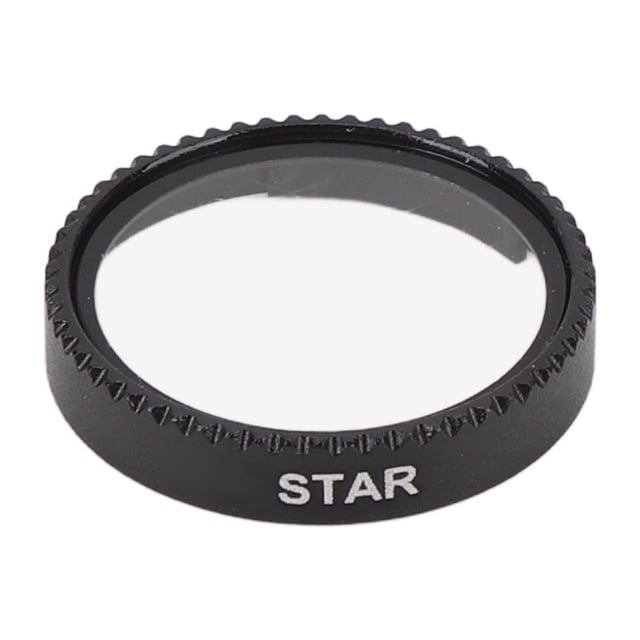 Filtro De Lente De Cámara Para Drones, Delgado Y Liviano Montaje Seguro Deslumbrante Recubrimiento De Alta Definición Marco De Aluminio Aeroespacial Filtro De Estrella Resistente