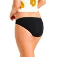 thumbnail image 3 of Hanes Womens Breathable Cotton All Black Bikinis 10-Pack, 7, Assorted, 3 of 3