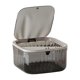 thumbnail image 3 of Mini bote de basura de escritorio Mini caja de almacenamiento de escritorio Contenedor de basura Cesta de basura para Gris 153x153x83cm, 3 of 9