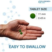 Puregen Labs Ferrous Gluconate 324 mg [High Potency] Iron Deficiency Supplement - Gentle on Stomach - 100 Tablets - 1PK