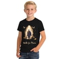 thumbnail image 2 of Boys T Shirts Graphic Print Crewneck Short Sleeve Tee for Daily Wear Boys' Tops Tees Shirts Black 3 Years-4 Years, 2 of 4