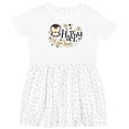 thumbnail image 3 of Inktastic Happy New Year with Cute Penguin Girls Toddler Dress, 3 of 5