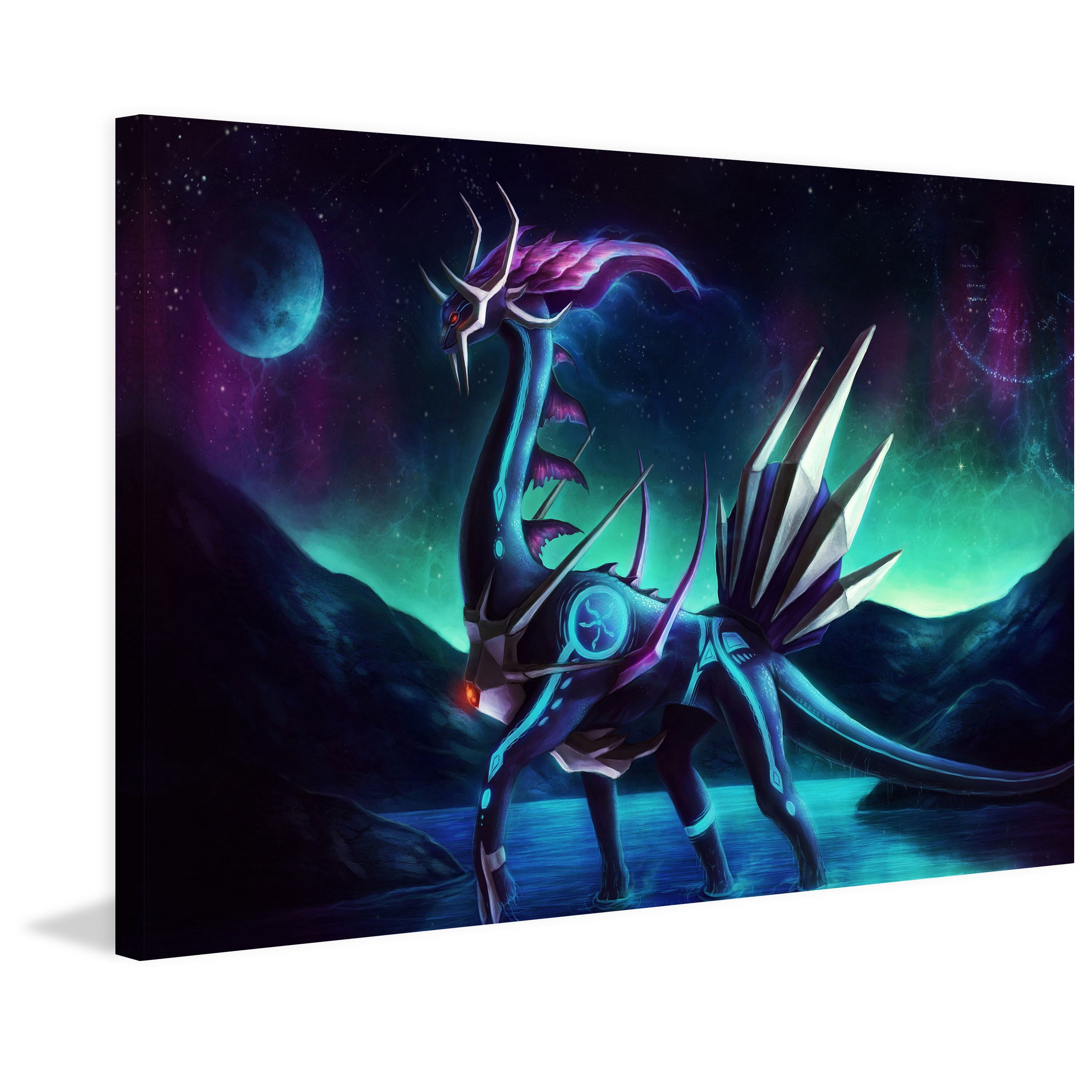 Marmont Hill "Dialga" Painting Print on Canvas