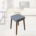 thumbnail image 6 of YWMJZEU Square Bar Stool Cover Cushion with Elastic Stool Seat Cushion Elastic Stretch Slipcover for Home Party Dinign Room Dressing Table Stools Cover Gray B, 6 of 9