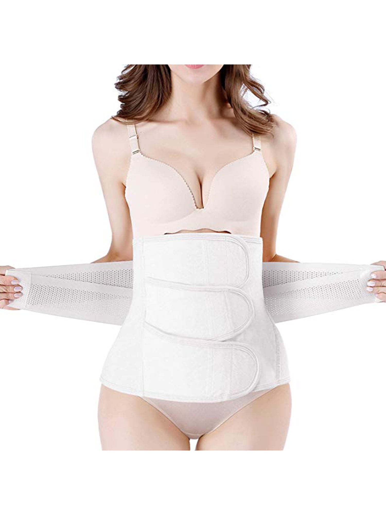 TiRain 3 in 1 Postpartum Support Recovery Belly Waist Pelvis Belt Size Durable 