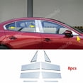 thumbnail image 1 of for Mazda 3 Axela 19-2021 Stainless Chromed Window Center Pillar Post Cover Trim, 1 of 4