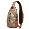 thumbnail image 1 of Fusion Mandala Sling Backpack with Artistic Boho Pattern, Lightweight Durable Crossbody Daypack, Adjustable Strap, Multiple Compartments for Travel and Outdoor Use, 1 of 6