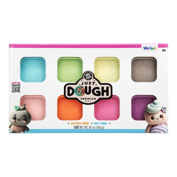 Compound Kings: Just Modeling Dough 8 Pack, Multicolor, Scented and Non-Toxic for kids ages 3 and Up