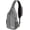 Dark Gray, variant on Crossbody Sling Backpack Sling Bag Travel Hiking Chest Bag Daypack (Purple)