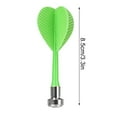 thumbnail image 3 of Magnetic Paper Targets (12pcs), Fluorescent Bullseye for Dartboard, 3 of 8