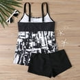 thumbnail image 7 of 2 Piece Swimsuits for Women 2025 Plus Size Swimsuit Tummy Control Swimwear Tank Top with Boyshorts, 7 of 7