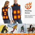 thumbnail image 3 of Electric Heated Vest for Men and Women, Lightweight Heated Jacket - Winter USB Heating Vest for Hunting, 3 of 8
