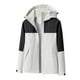 thumbnail image 2 of Chaquetas y abrigos casuales con capucha de manga larga Chaqueta de mujer Abrigo cálido Impermeables Cortavientos Chaqueta de lluvia con capucha Chaqueta impermeable con capucha para exteriores a prue, 2 of 3