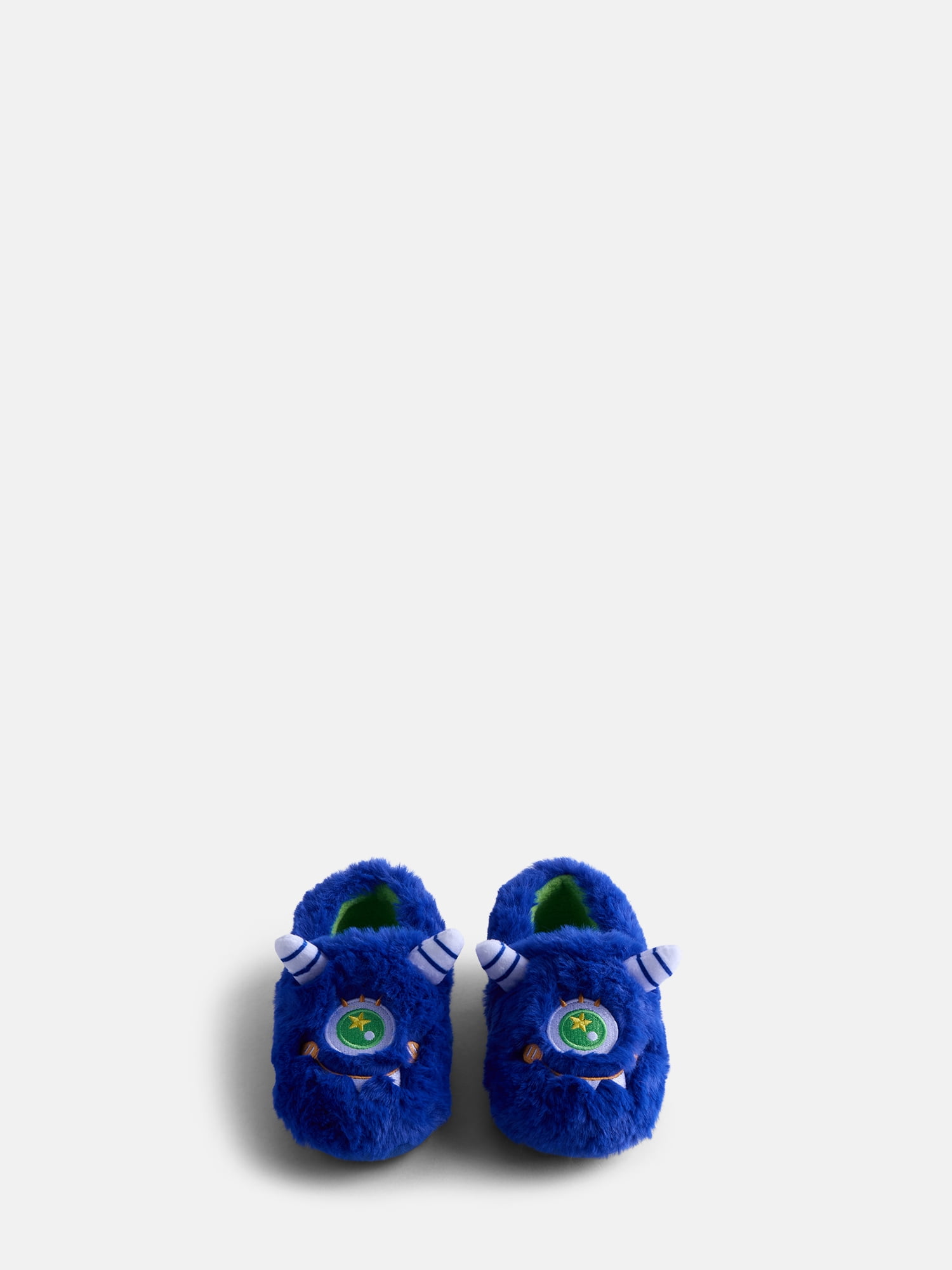 Wonder Nation Baby and Toddler Boys Monster Slippers
