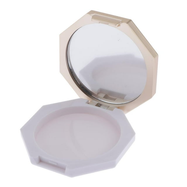 Contenedor de maquillaje cosmético jinwen Estuche de colorete en polvo vacío