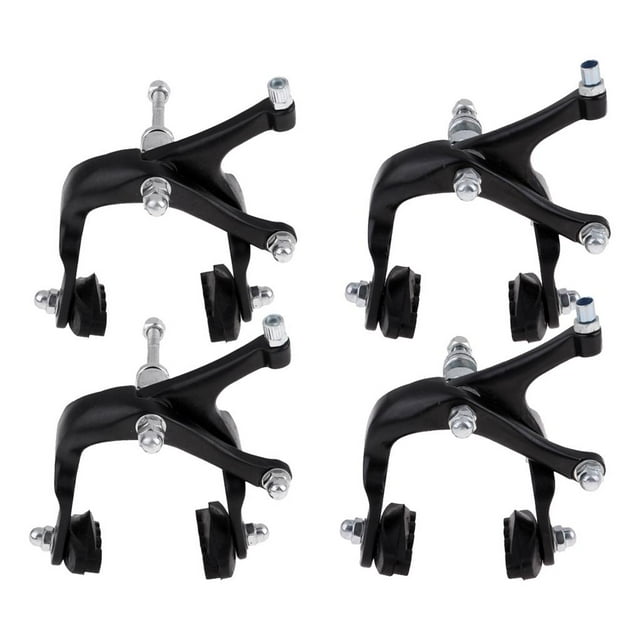 Abrazadera De Brazos Largos Para Freno De Tracción De 4 Piezas Carcasa De Cable De Palanca De Bicicleta Frontal Negro Cola Pinza de freno de bicicleta