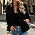 thumbnail image 7 of cocolona Puffer Vest for Women Stand Collar Zipper Snap Sleeveless Jacket Casual LightWeight Winter Warm Outerwear, 7 of 7