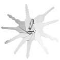 thumbnail image 2 of Abridor de puerta con llavero, mini juego de llaves maestras con llavero de eficiencia óptima, 2 of 12