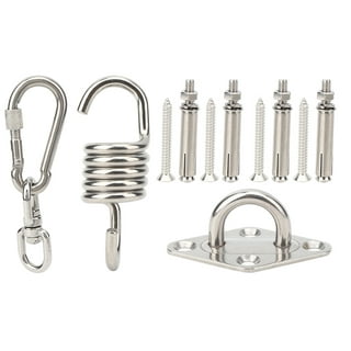 2pcs Swivel Hook Hammock Swivel Stainless Steel Swivel Hook For Swing  Sandbag