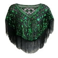 thumbnail image 3 of Châle à Franges Élégant pour Tenue de Soirée Formelle et Invités de Mariage Accessoire Idéal pour Robe de Soirée, 3 of 3