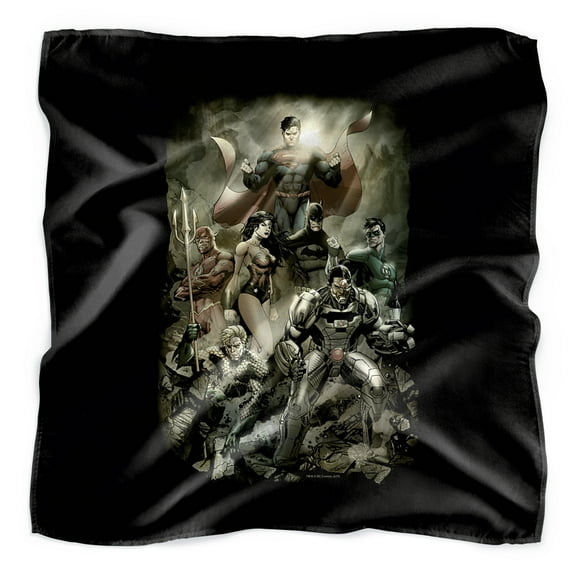 Justice League Aftermath Bandana (21 in x 21 in)