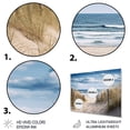 thumbnail image 3 of Designart "Calm Path To Dune Beach I" Nautical & Beach Metal Wall Art, 3 of 5