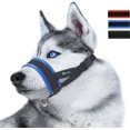 thumbnail image 1 of LAICAIW Nylon Dog Muzzle for Large Dogs Prevent from Biting, Barking and Chewing, Adjustable Loop (XL/Blue), 1 of 6