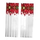 thumbnail image 2 of 2 cortinas de voile para ventanas con filtro de luz y diseño floral. 132cmx241cm, 2 of 9