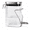 20.2oz, variant on ABCISI Small Animal Water Bottle, 10.1 oz/300 ml Glass Pet Water Dispenser with Stainless Steel Nozzle, Non-Drip Cage Mount Water Feeder for Guinea Pigs Rabbits Hamsters Rats Chinchillas