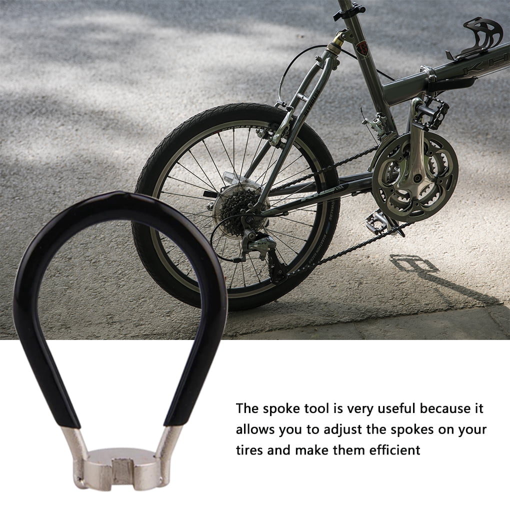 Kit Réparation Vélo 6 Pièces – Clés à Rayons – Outils Centrage Roue – Compact Pour Voyage Et Entretien - 8