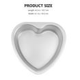 thumbnail image 4 of Molde para Hornear Bbanquetan Aluminio Forma Corazón 5 uds, 4 of 9