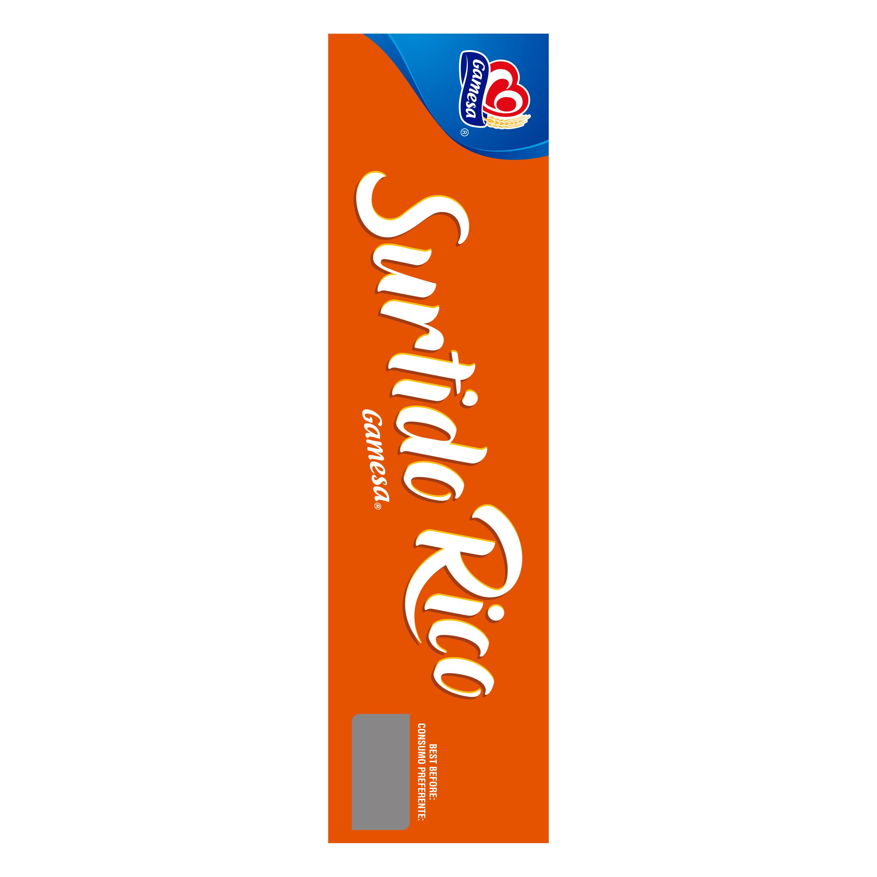 (4 pack) Gamesa Surtido Rico Assorted Cookies, 15.4 oz Box, 1 Pack