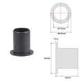 thumbnail image 2 of Uxcell 12mmx14mmx20mm Flanged Sleeve Bearings POM Wrapped Oilless Bushings Black 4 Pack, 2 of 5