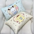 thumbnail image 2 of Almohada estampada de doble cara de dibujos animados, Kuromi My Melody Cinnamoroll Pochacco, cojín trasero, decoración del hogar, regalos de navidad, 2 of 4