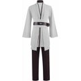 thumbnail image 4 of Disfraz de túnica para adulto, caballero, con capucha, uniforme, conjunto completo, para hombre, Halloween, cosplay, capa, 4 of 5