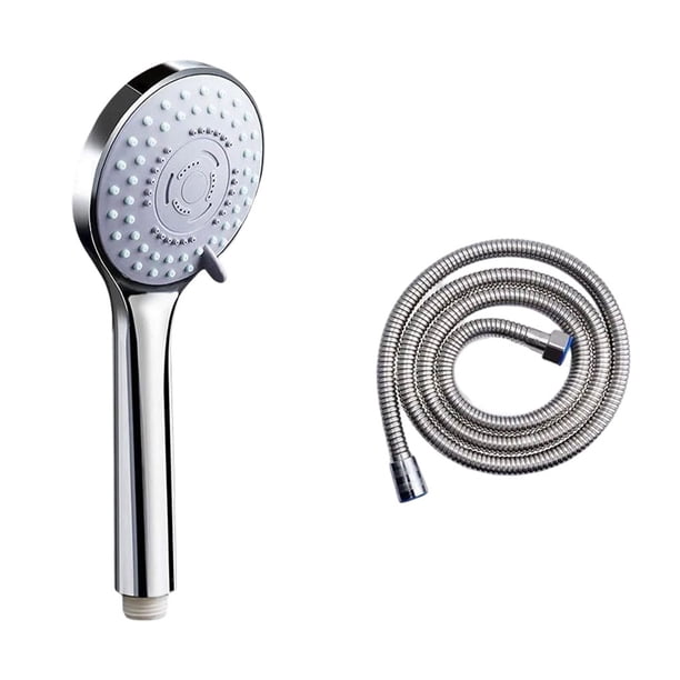 Matsuzay Cabezal de ducha de plástico desmontable multimodos ajustable antioxidante electrochapado que reemplaza el rociador de alta presión Juegos de accesorios de baño Tipo 2 Matsuzay HA000632-01B