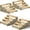 Original Wood, variant on 2 Set White Wood Tiered Riser Display Stands for Vendor Events,Stackable Wooden Cupcake Stand,Farmhouse Decor Wood Dessert Table Display Set,Vendor Booth Display Items,Food Display Risers for Party