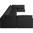 thumbnail image 5 of Meridian Furniture Ease Black Fabric Modular Sectional, 5 of 19