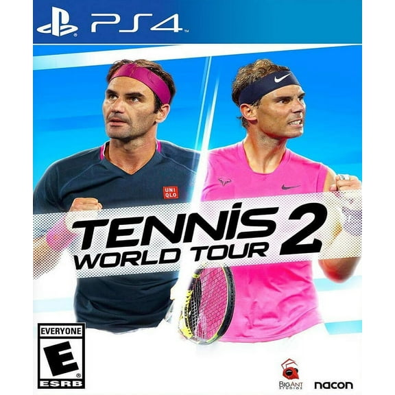 Restored Tennis World Tour 2 (Sony Playstation 4, 2020) Video Game (Refurbished)
