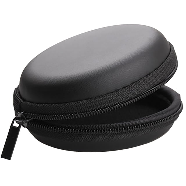 Pochette de Rangement Rigide Multifonctionnelle en EVA avec Poche en Filet Optionnelle - Organisateur de Gadgets Compact 8x3cm pour Écouteurs, Câbles USB, Pièces, Cartes Mémoire et Clés - Design Élégant à Double Fermeture Éclair