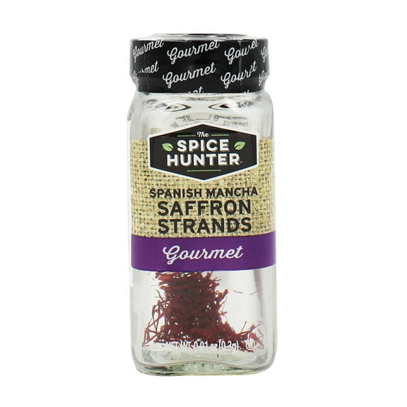 Spice Hunter Gourmet Whole Spanish Mancha Saffron Strands (0.01 Ounces)