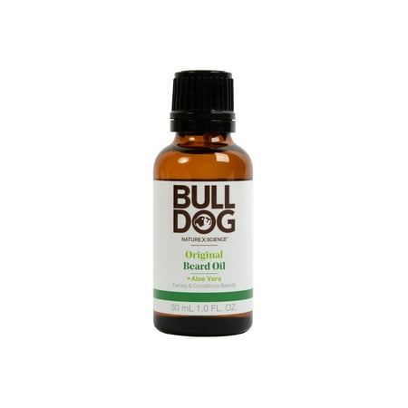 BULLDOG Grooming Original Beard Oil, Tames & Conditions Beards, 1 FL OZ